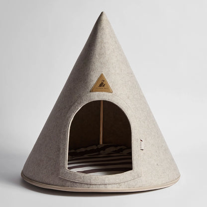 Nooee Pet Cave Harry (XXL) – Cream/Brown