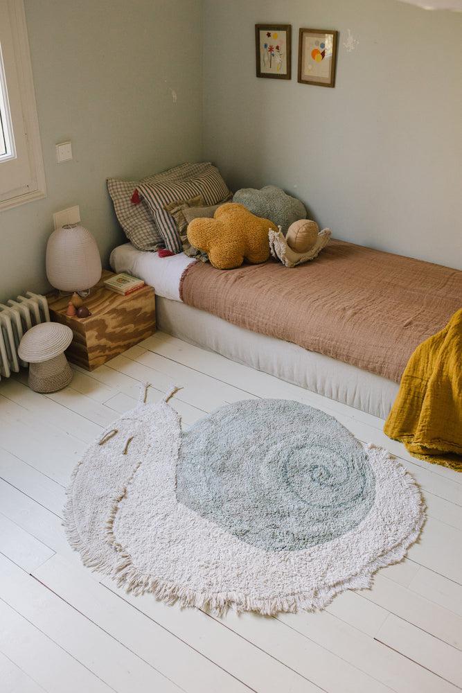 Lorena Canals Washable Cotton Rug Snail –  Children's Area Rug(New Product!)