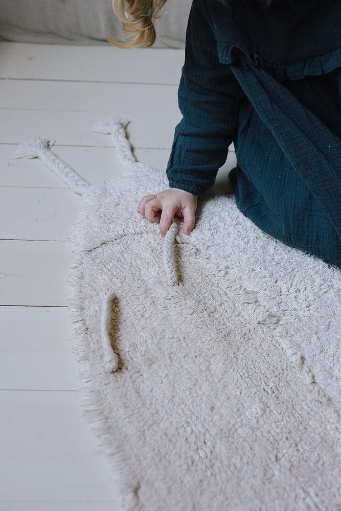 Lorena Canals Washable Cotton Rug Snail –  Children's Area Rug(New Product!)