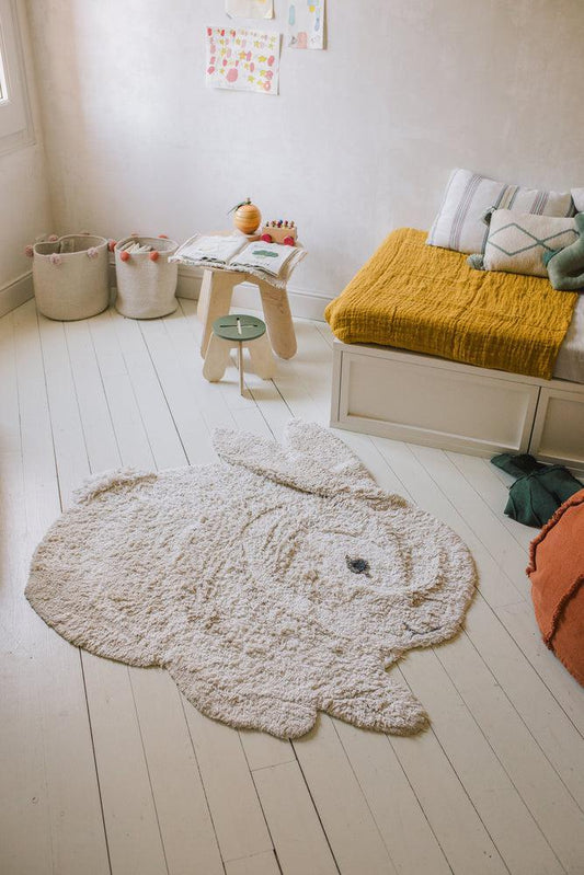 Lorena Canals Bunny Washable Cotton Rug –  Children's Area Rug(New Product!)