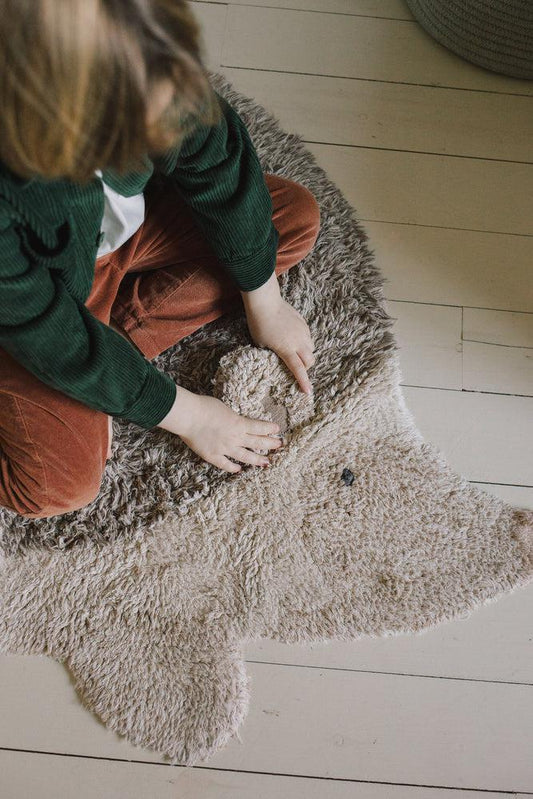 Lorena Canals Washable Cotton Rug Hedgehog –  Children's Area Rug(New Product!)