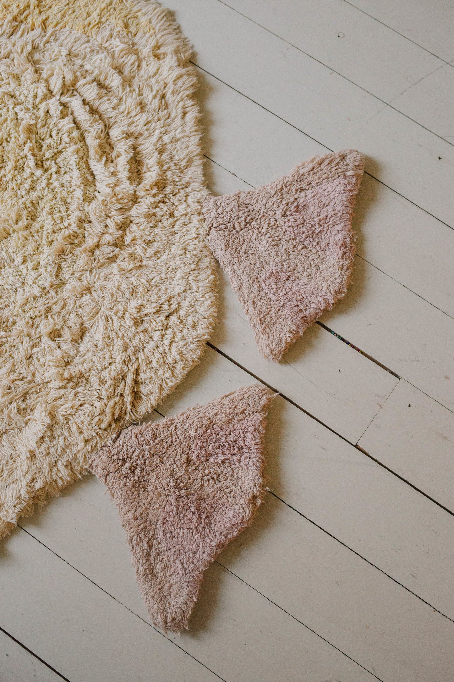 Lorena Canals Ducky Washable Cotton Rug – Yellow&White Children's Area Rug(New Product!)