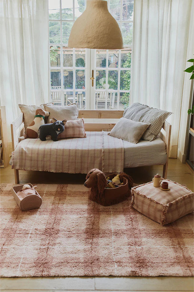 Lorena Canals HANDLOOM PUFF ROSE