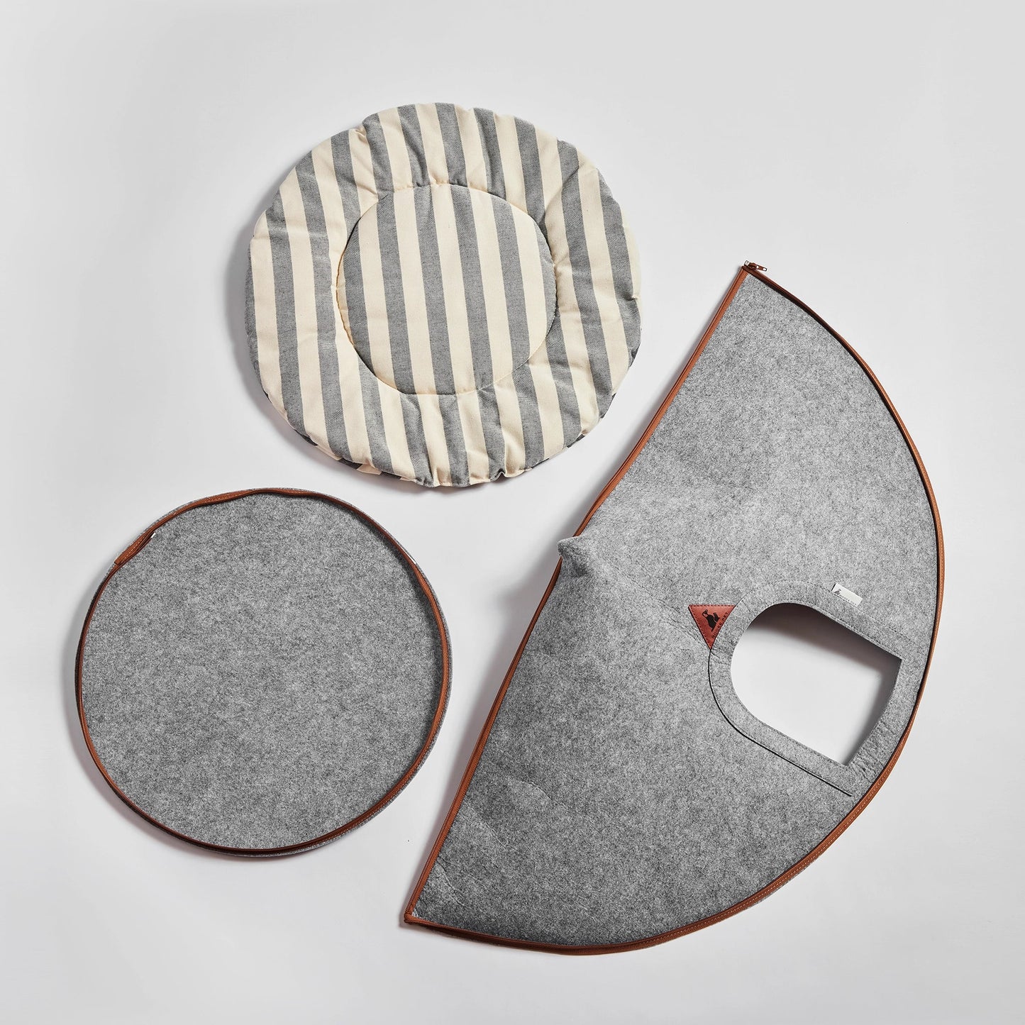 Nooee Pet Cave Toby (S)-Gray