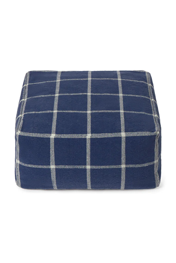 Lorena Canals PUFF GEO BLOCK NAVY BLUE