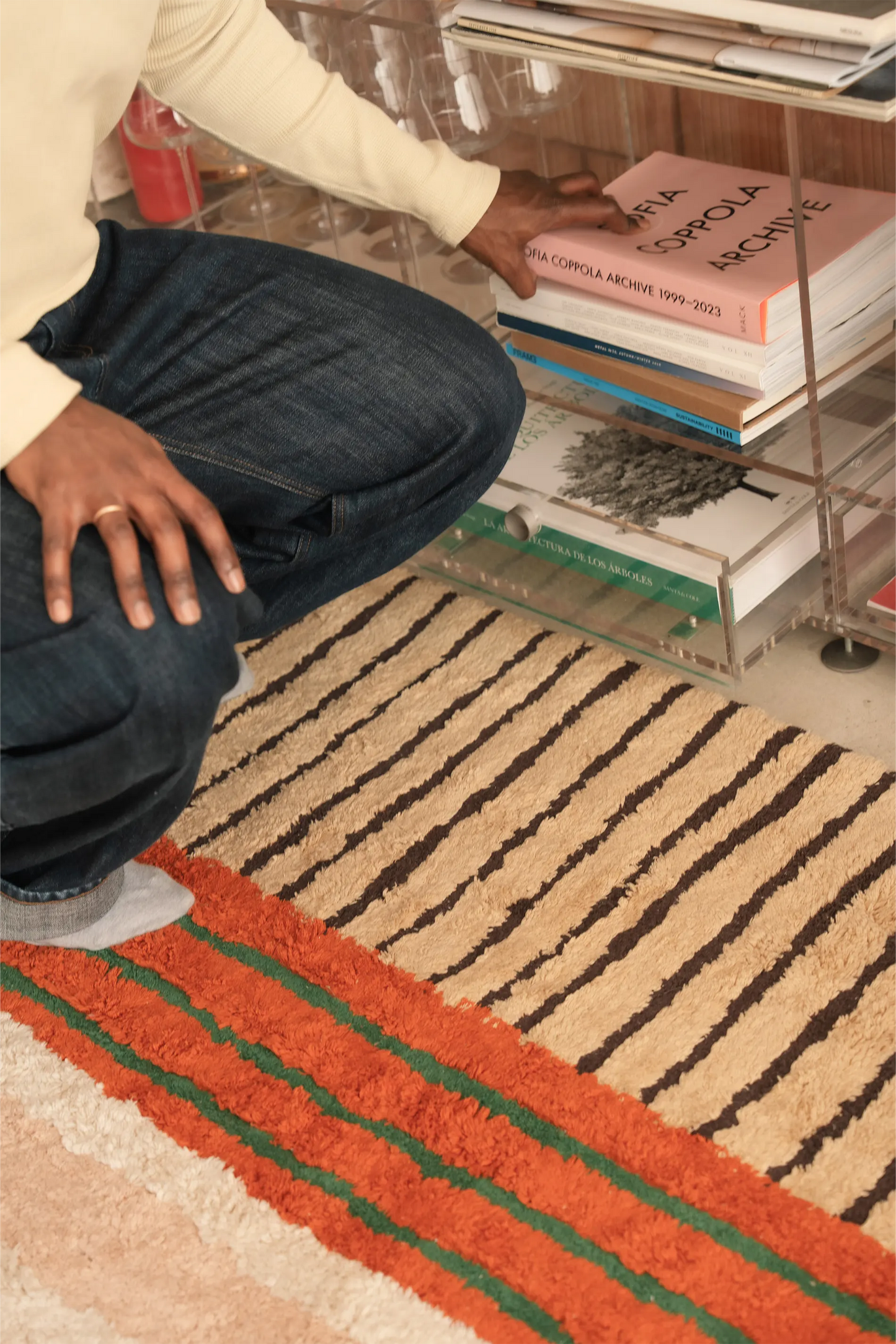 Lorena Canals Washable Rug Color On Clay