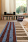 Lorena Canals Washable Runner Rug Color On Indigo Blue