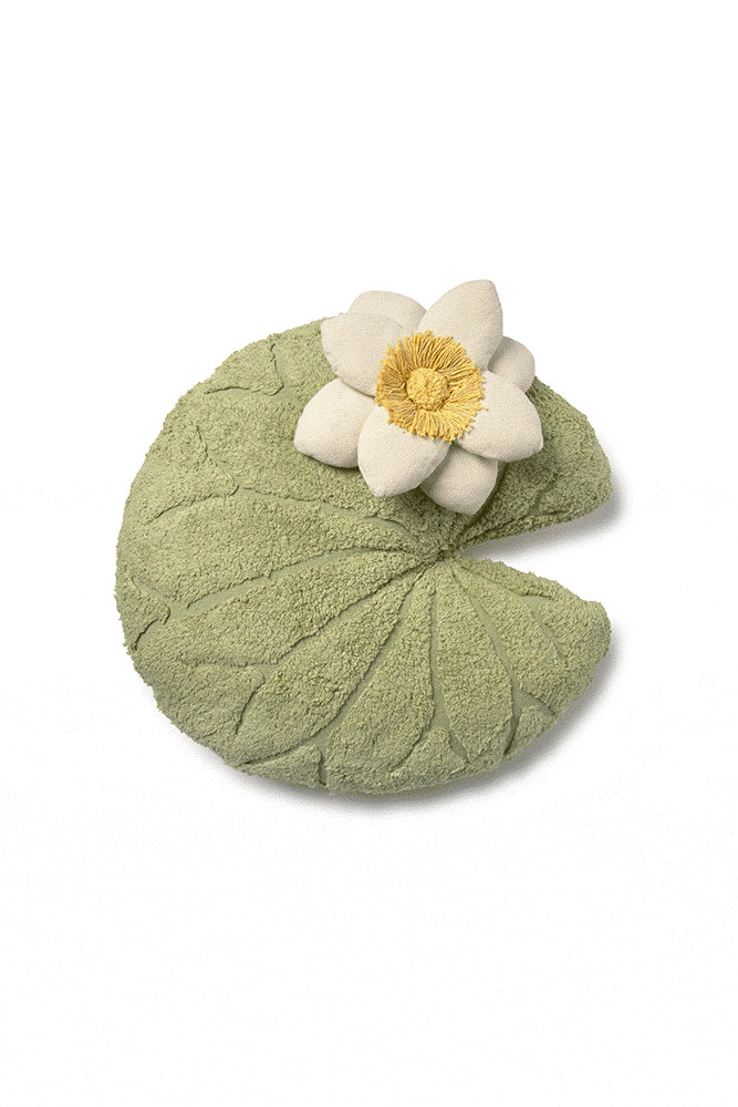 Lorena Canal Floor Cushion Water Lily
