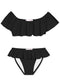 Black Ruffle Bikini for Girls