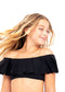 Black Ruffle Bikini for Girls