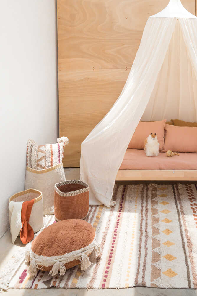 Lorena Canals FLOOR CUSHION SIND TERRACOTTA