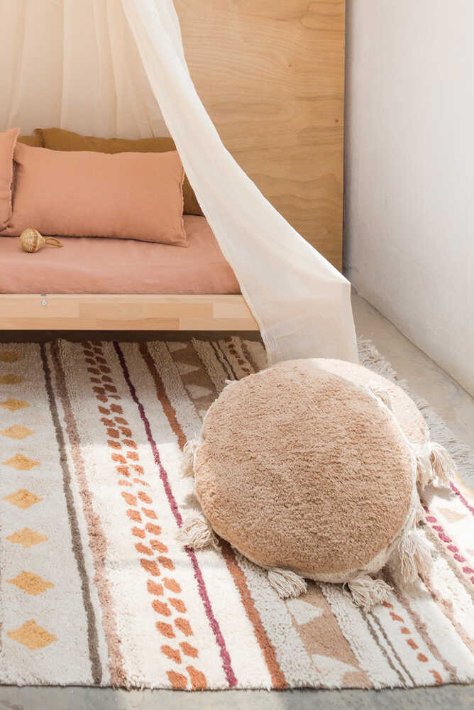Lorena Canals FLOOR PILLOW SIND TAUPE