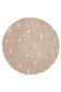 Lorena Canals Washable Rug Round Dot Rose