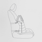 Nooee Pet Car Seat Lola
