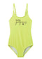 Hello Gorgeous Neon Yellow Swimsuit