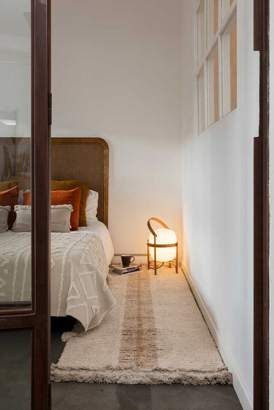 Lorena Canals REVERSIBLE WASHABLE RUNNER RUG DUETTO TOFFEE