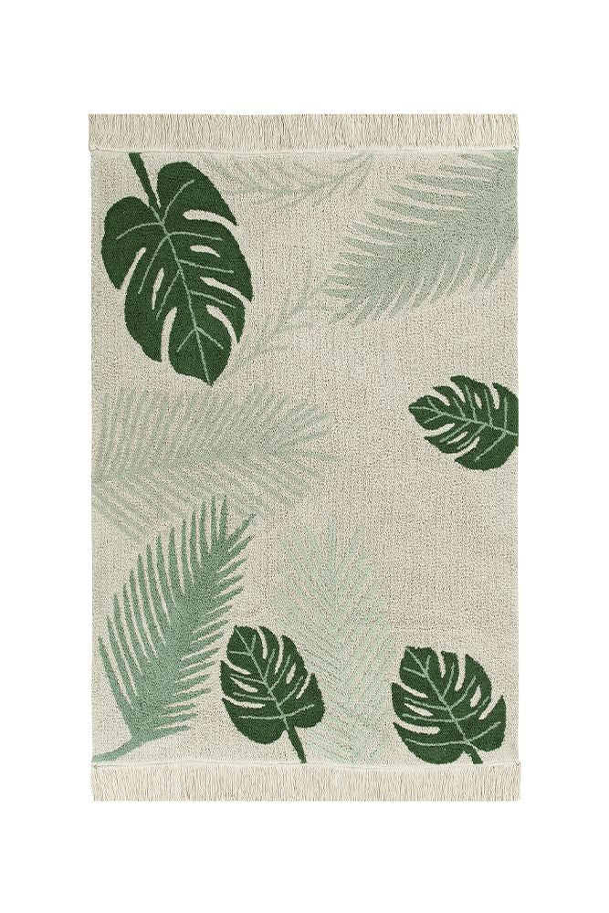 Lorena Canals Washable Rug Tropical Green