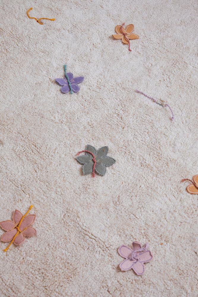 Lorena Canals WASHABLE PLAY RUG WILDFLOWERS