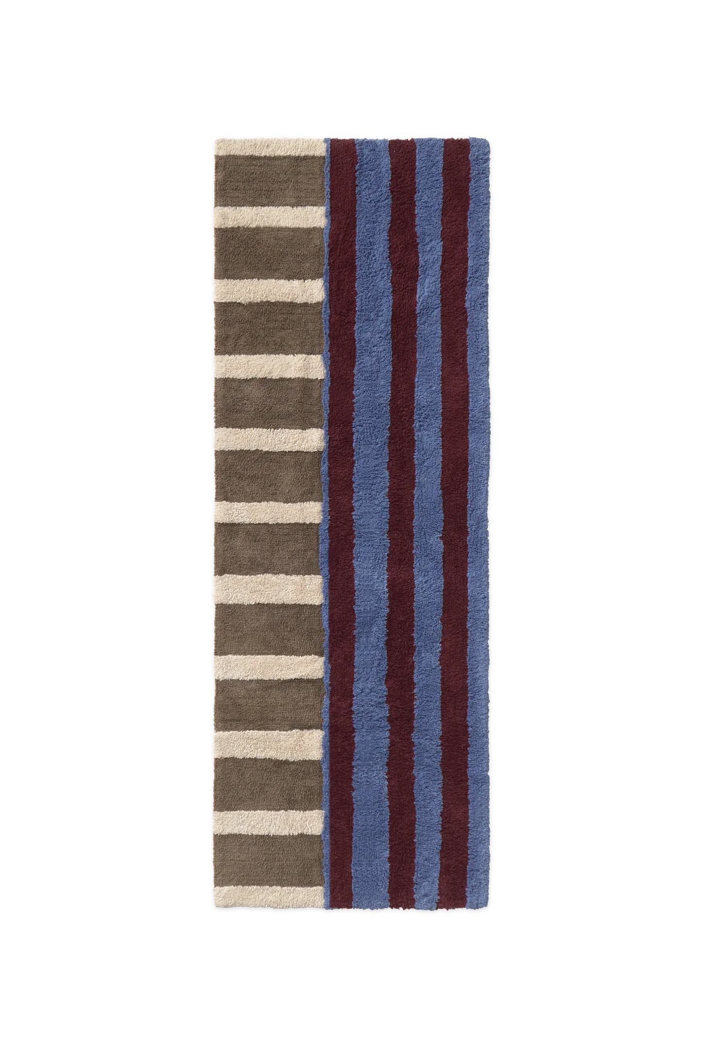 Lorena Canals Washable Runner Rug Color On Indigo Blue