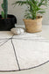 Lorena Canals WASHABLE Round AREA RUG TRACE BEIGE Ø 5' 3''