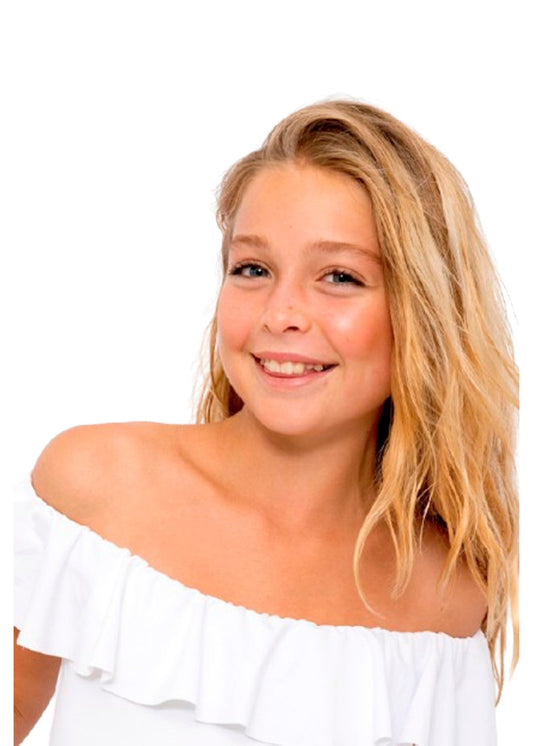White Bathing Suit