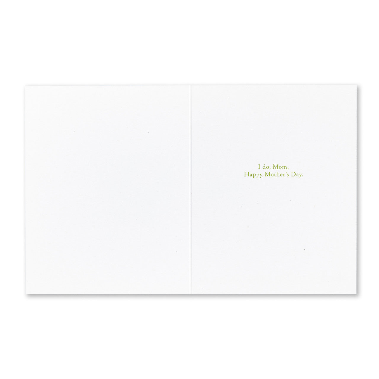 Mother's Day Card - “…I SHALL THINK OF YOU… WHENEVER I SEE A BEAUTIFUL THING.”