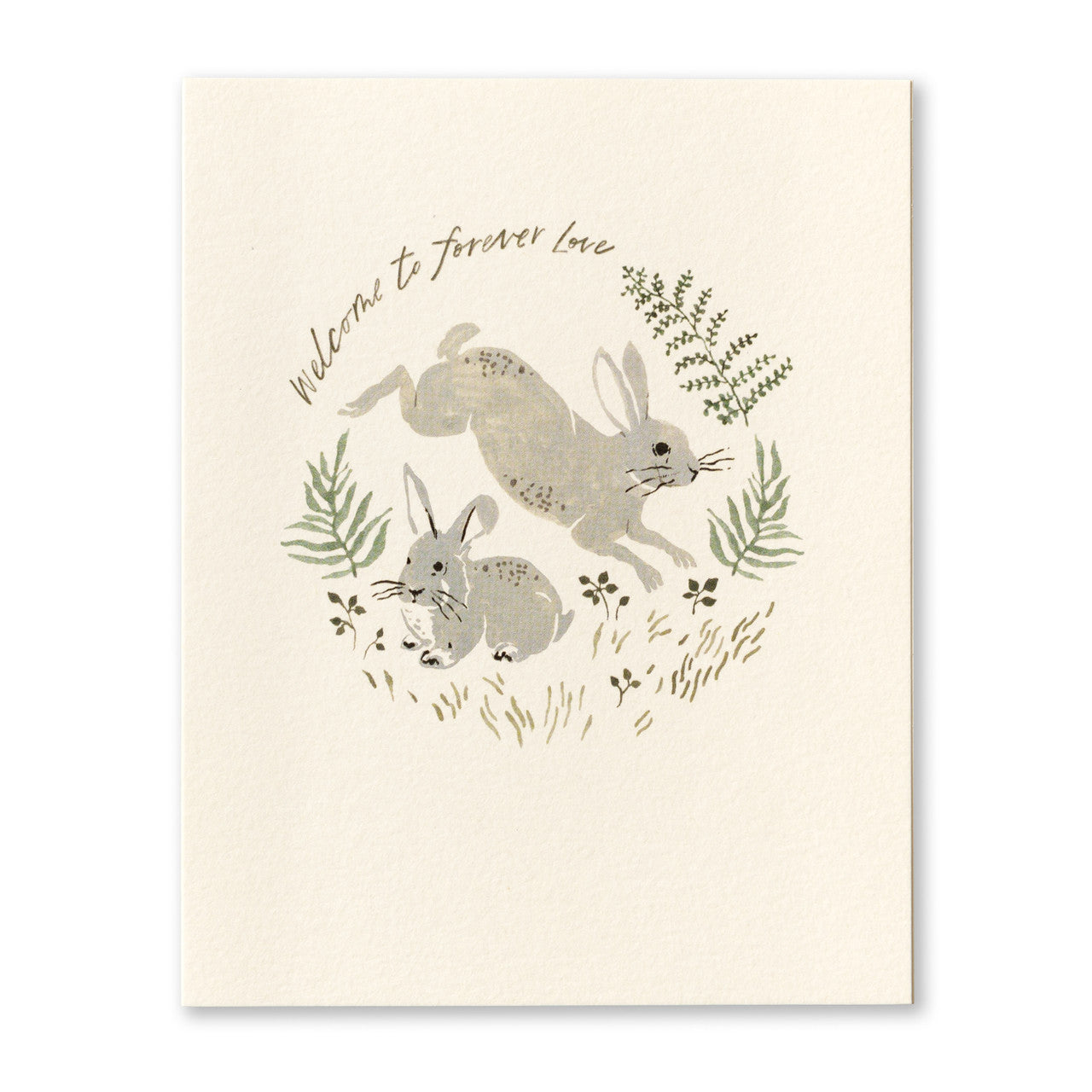Welcome Baby Card - WELCOME TO FOREVER LOVE.