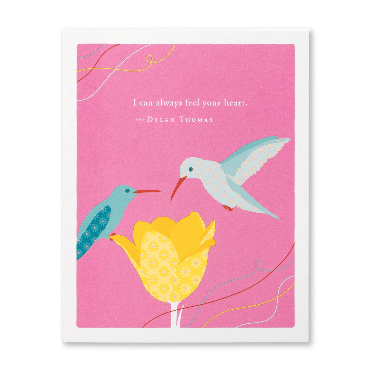 Mother's Day Card - “I CAN ALWAYS FEEL YOUR HEART.”