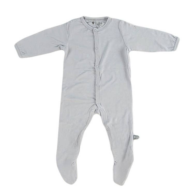 Kyte Baby Solid Footie in Storm