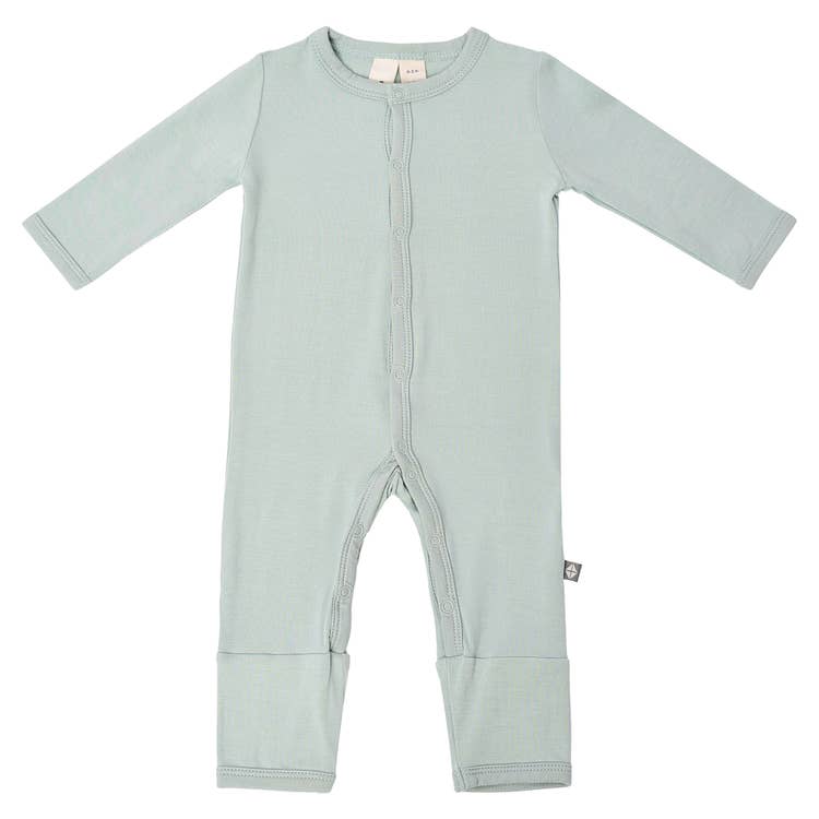 Kyte Baby Solid Romper in Sage