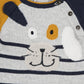 Catimini: Knitted Dog Jumpsuit (3m, 12m)