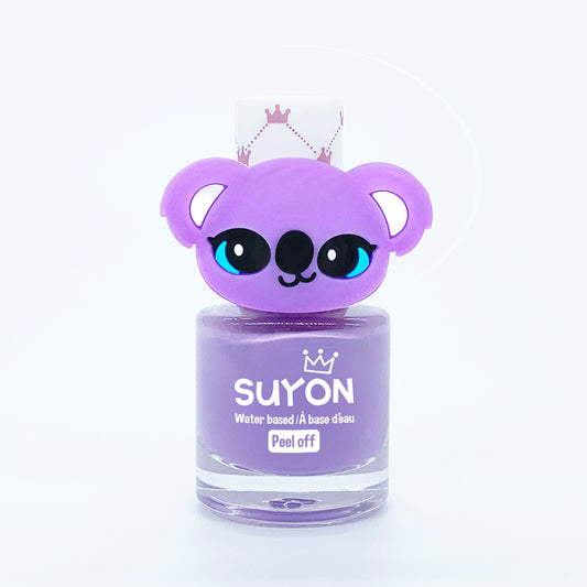 SUYON All Natural Water Based Koala Ring Nail Polish - Purple