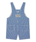 Petit Bateau Baby Boy Overall in Blue/White Stripes (Size 3m, 6m, 36m)