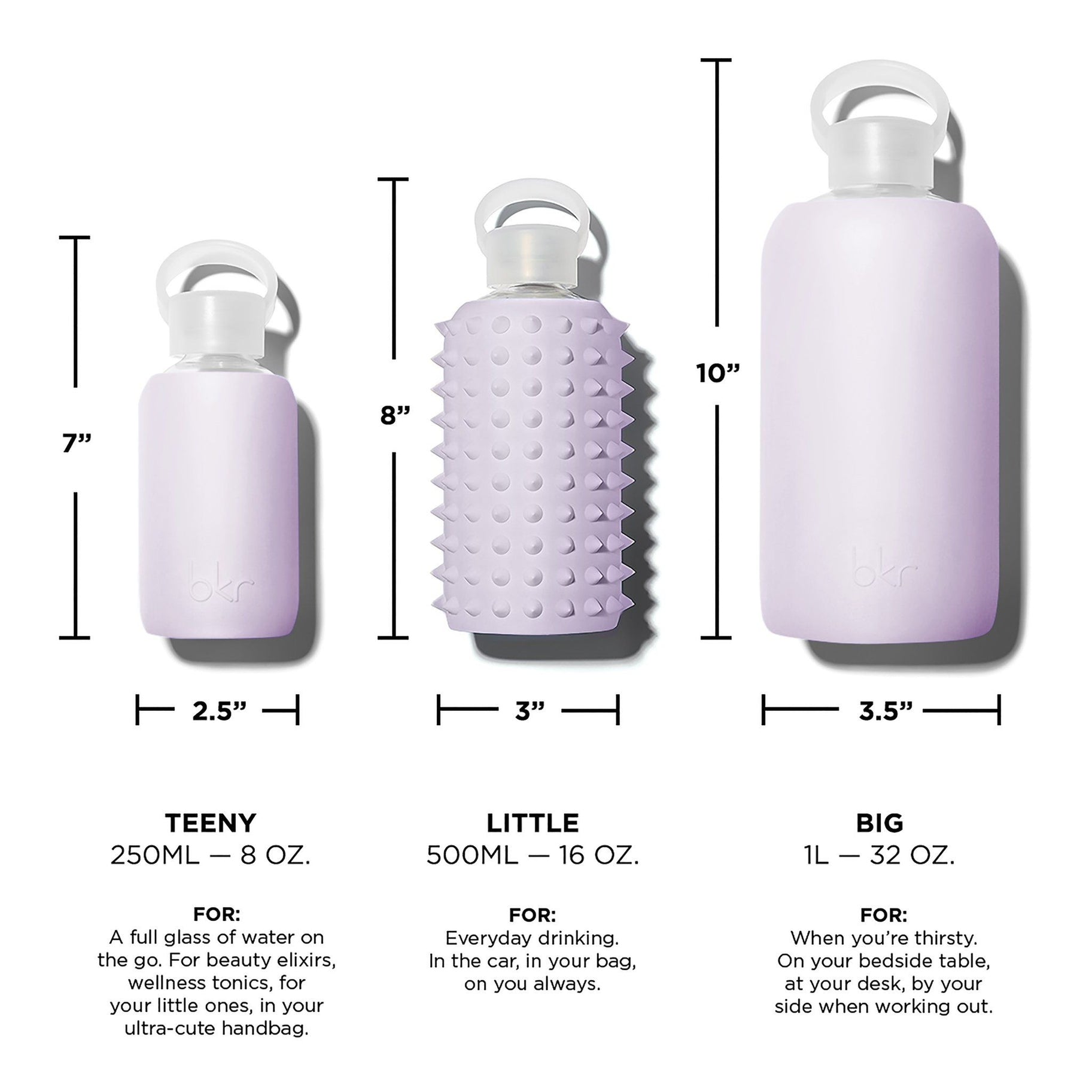 bkr Water Bottle - Spiked Lala 1L – The Girls @ Los Altos