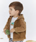 Petit Bateau Baby Boy Hooded Sherpa Jacket (18m, 24m)