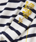 Petit Bateau Girls Hooded Breton Top (Size 3, 4)