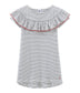 Petit Bateau Girl's Stripe Dress (Size 3, 4)