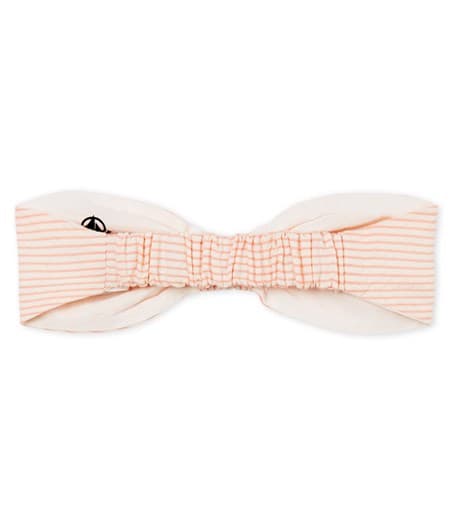 Petit Bateau Baby Girl's Pink Stripe Headband