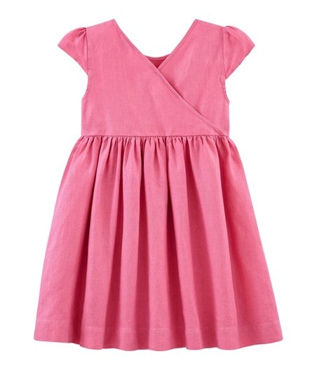 Petit Bateau Girl's Crossback Dress (Size 4)