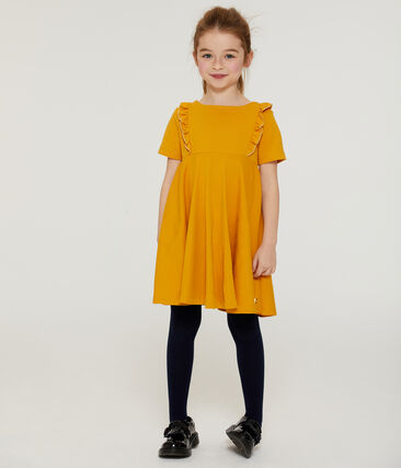 Petit Bateau Girls' Short-Sleeved Dress (Size 3, 4)