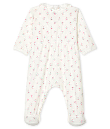 Petit Bateau Baby Girls' Ribbed Sleep-suit (3m, 9m)