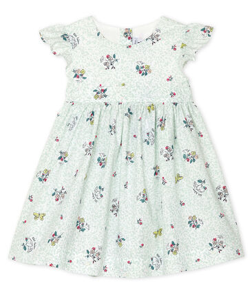 Petit Bateau Baby Girls' Short-Sleeved Print Dress (6m, 12m, 18m)