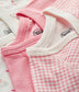 Petit Bateau Organic Cotton Short-Sleeved Bodysuit 3-PC Set (1m, 3m, 6m, 12m)