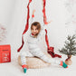 Organic Christmas Kids Pajamas - Winter Wonderland (Size 2, 3, 4, 6)