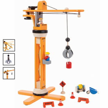 Plan Toys Crane Set