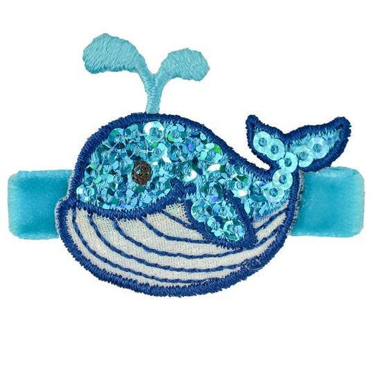Seraphina Whale Novelty Hair Clip