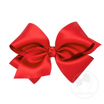 King Classic French Satin Bow