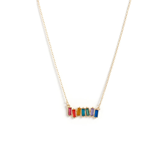 Multi-color Kaliedoscope Collection Necklace