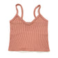 Weekend Crop Tank - Peach Pink