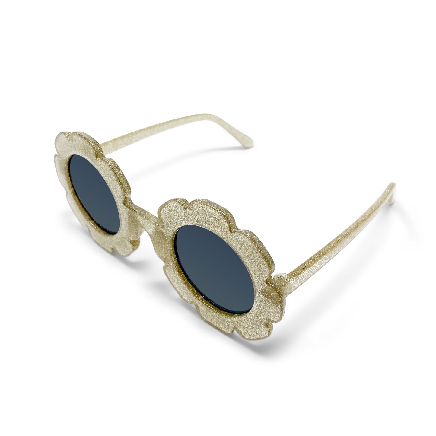 Flower Glam Collection Kids Sunglasses UV 400 in Gold